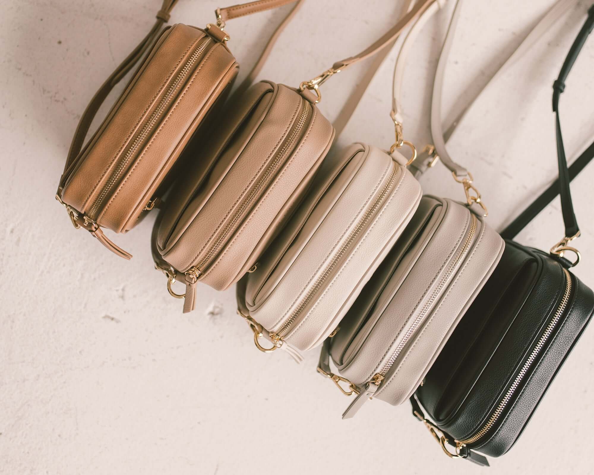 multiple beautiful bags