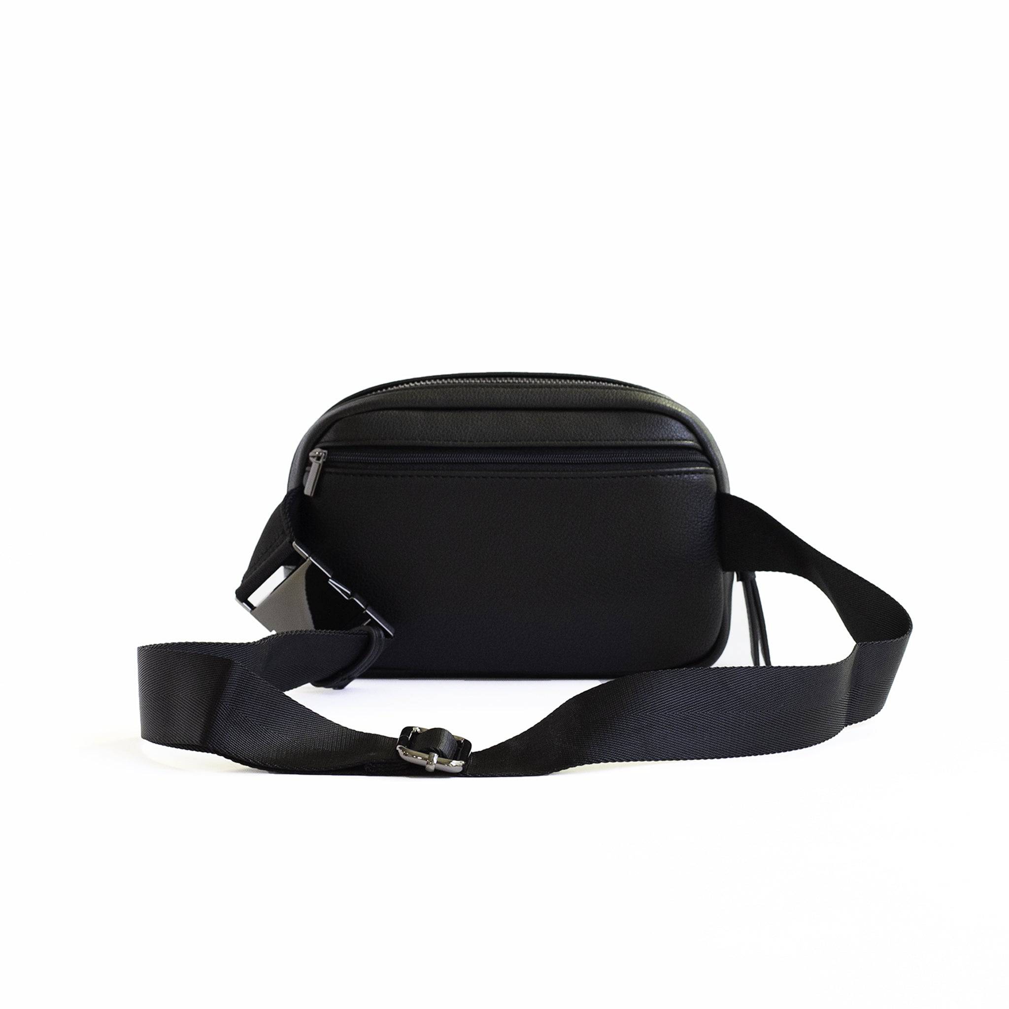 Black Belt bag back - Maedn Bags