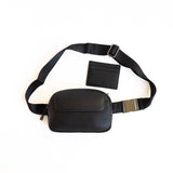 Black Belt Bag and Card Holder - Maedn Bags