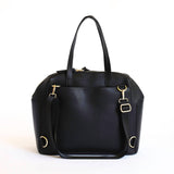 Black Carryall Convertible Tote - Māedn