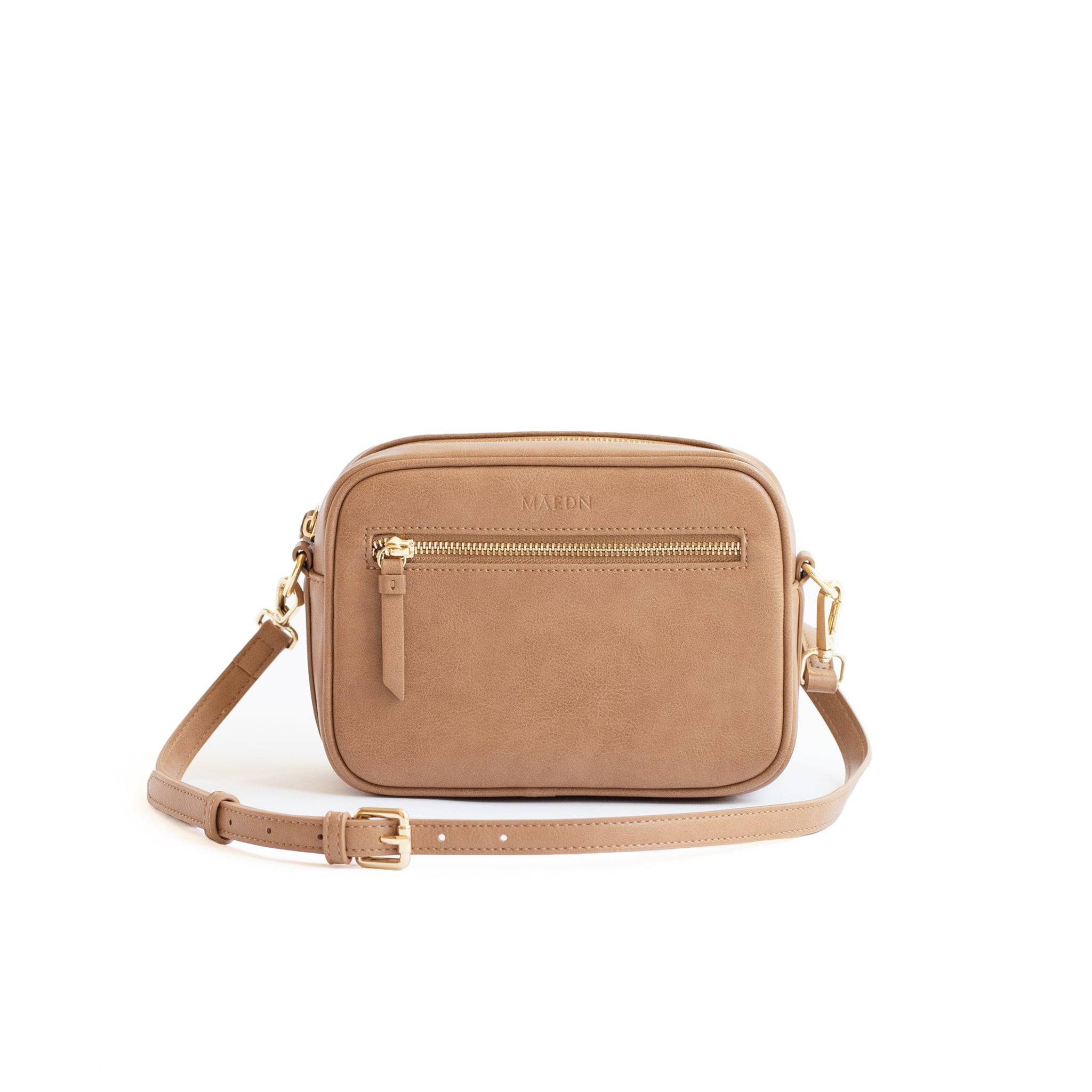 Crossbody shops beige