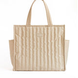 Oat Quilted Tote - Māedn