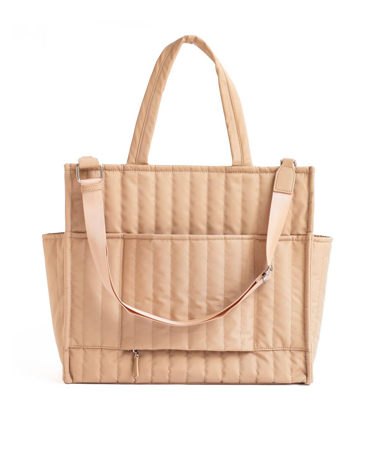 Sand Quilted Tote - Māedn