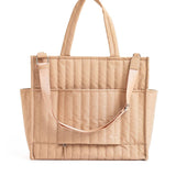 Sand Quilted Tote - Māedn