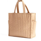 Sand Quilted Tote - Māedn