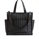 Maedn Bags - black quilted tote