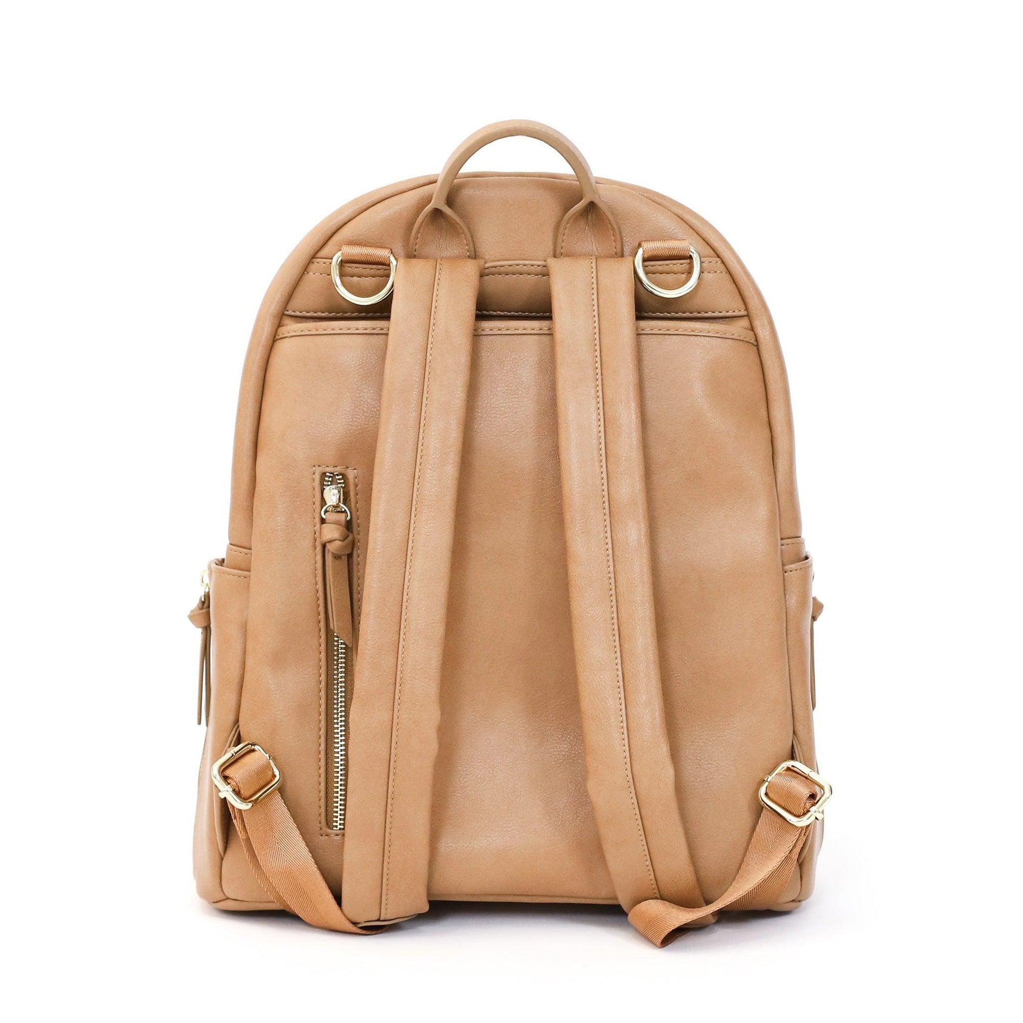 Kate Spade New York Leather Fringe Trim Camel Backpack - Blue Backpacks,  Handbags - WKA334561 | The RealReal