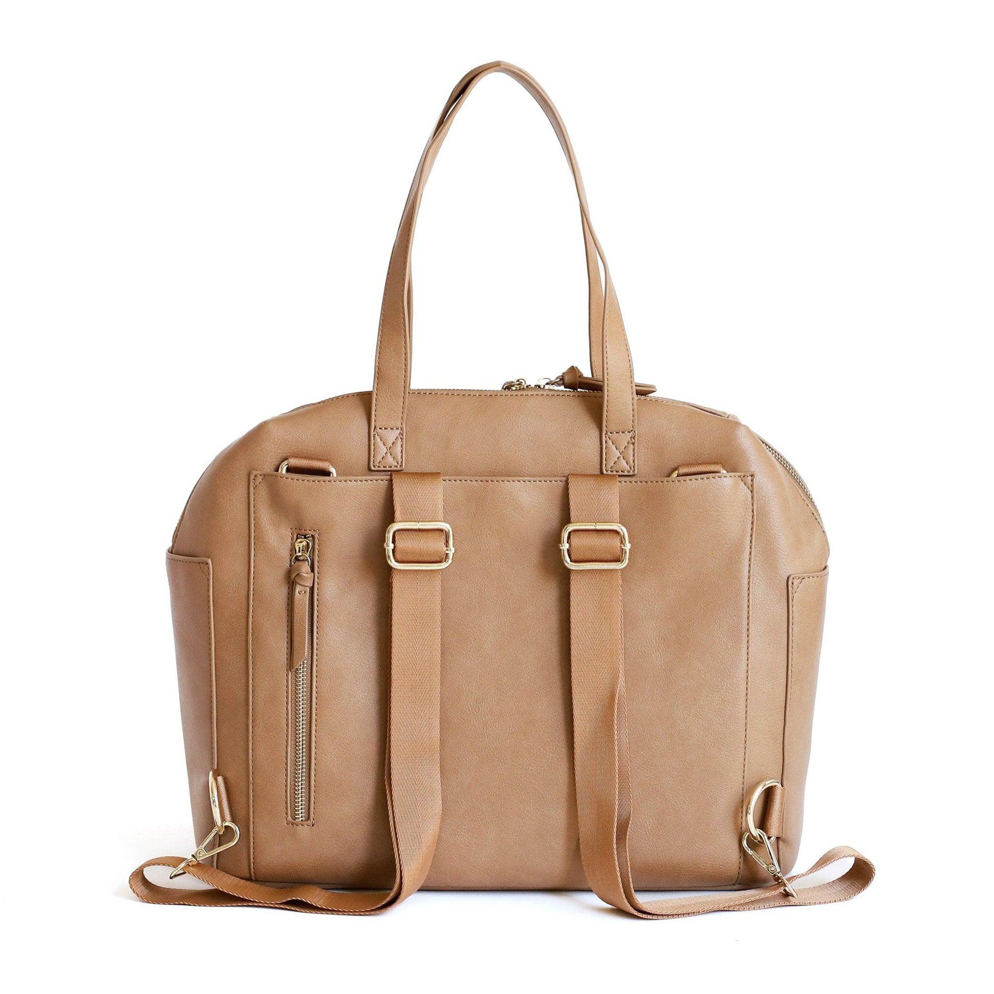 Camel Carryall Convertible Tote